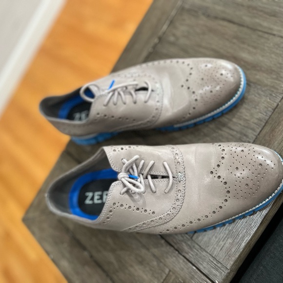 Cole Haan ZeroGrand, gray leather, size 10 1/2 - Picture 2 of 8